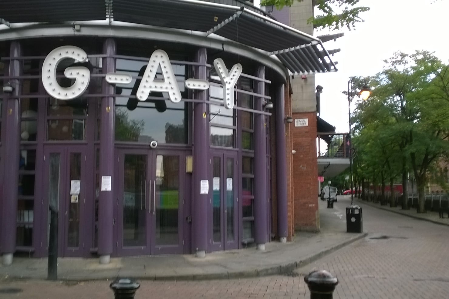 The G-A-Y venue on Canal Street in Manchester's Gay Village