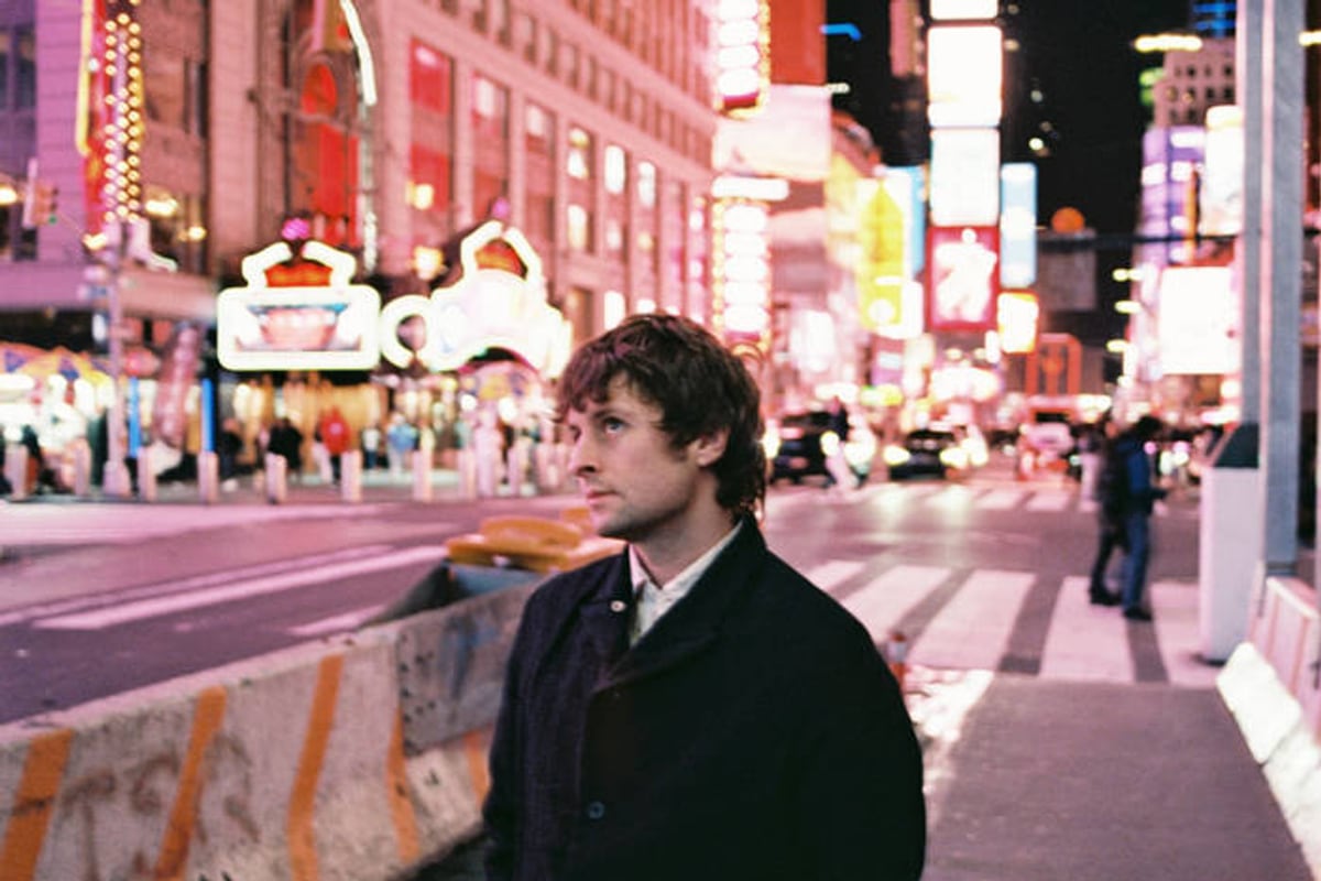 Mall Grab (Jordon Alexander), the Newcastle-born, London-based producer, in Times Square