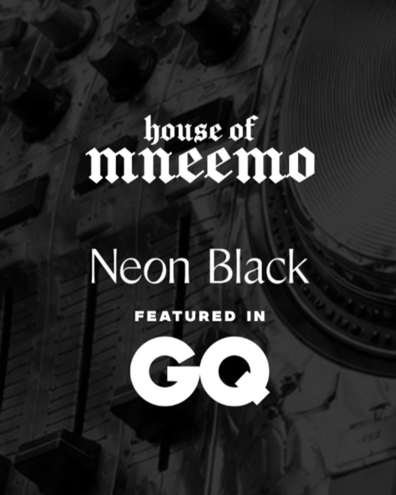 House of MNEEMO x Neon Black takeover · Embassy Gardens, London, 20 June 2026